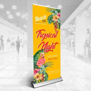 Retractable Banner- 33"x80"